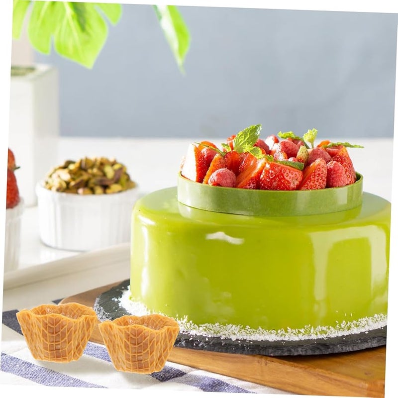 4Pcs Lifelike Artificial Cupcake Liners Fake Cake Decorations Photography Props - Image 5